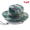 Digital jungle camo boonie hat with adjustable chin strap and breathable side vents - One Size L (58-60cm) / Universal Digital