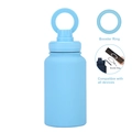 Light blue insulated magnetic phone mount water bottle with 650ml stainless steel body - 650ml / Sky Blue