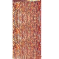 Iridescent orange gold foil fringe curtain backdrop for birthday party decorations - Plain Style / 1*1M / Iridescent Laser Orange