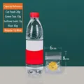 Frosted clear 6x8cm stand-up pouch with 16-wire thickness for snack and food storage - Transparent / 6x8cm