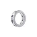 Détail macro d'une perle d'espacement argentée sertie de cristaux bleus pour bijoux - Platine Zirconia Bleu