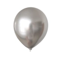 Shiny metallic silver 10 inch balloon for 2026 New Year Eve party decorations - Silver