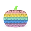 Giocattolo sensoriale a forma di zucca arcobaleno in silicone morbido antistress - Tabellone Di Gioco - Zucca Macaron