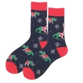 38-46 / Navy Blue Dinosaur Pattern (3725C)