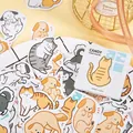 Cartoon cat and dog decorative stickers in a box for DIY scrapbooking and journals - Rival's Daily