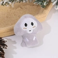 Ghost spider plush hair clip accessory with embroidery for Halloween party decor - Ghost Hair Clip