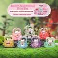 Luminous Ancient Fox blind box collection featuring translucent resin figures in forest setting - M327 Ancient Fox Fairy Set 6 / Random 1pc