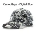 Tactische honkbalpet met digitaal blauw camouflagepatroon voor outdoor sportactiviteiten - Verstelbaar / Digitaal Blauw