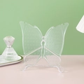 Schmuckständer aus transparentem Acryl in Schmetterlingsform für Ohrringe und Ketten - Transparent