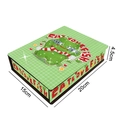 DIY diamond painting wooden storage box with green checkerboard and cartoon frog pattern - Frog Cat Love Fish (5)