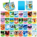 Educational flashcards set featuring seasons, months, and weather for early childhood learning - Realistic Seasons and Time 34 Sheets
