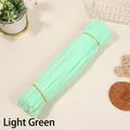 Light green dense macaron chenille stems for DIY craft projects in a bundled pack - Approx 100Pcs (High Density) / Macaron Green