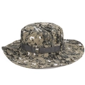 Portable double-sided bucket hat with digital camouflage pattern and metal eyelets - Digital Light Green