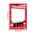 Dimensioni dettagliate della cornice per foto di San Valentino rossa, 68x48 cm - Photo Frames