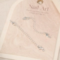 Silver finish extender chain with lobster clasp and dolphin charm for DIY jewelry making - No.10 Silver Plated Dolphin
