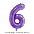 Número 6 Morado