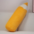 Cuscino peluche a forma di matita gialla in velluto a coste per divano casa - 70cm(0.75kg) / Stile Velluto a Coste Giallo