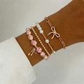 Gold - Floral Bow Style