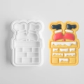 Funny Santa stuck in chimney cookie cutter set for festive Christmas baking - Christmas Chimney