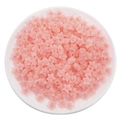 Pink translucent acrylic star-shaped beads for DIY jewelry and hair accessories - Frosted Light Green Star