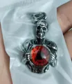 Red Eyeball Skull (Pendant Only (Without Chain) Style 1)