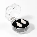 15mm realistic vampire fangs for Halloween cosplay in a transparent storage box - 15mm Pair Boxed