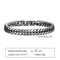 8.5mm*21cm / Silver Gray