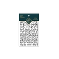 5D embossed tiger stripe nail stickers pro matte thin texture style TS-1093 - TS-1093 Versatile Tiger Stripes - Flat