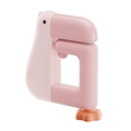 Pink toucan portable desk bag hook with orange adjustable knob for student desks - Thinking Duck-Pink