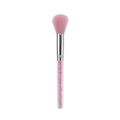 Rosa Rouge-Make-up-Pinsel mit kristallgefülltem Acrylgriff und weichen Synthetikborsten - Rosa (Kristallgefüllt)