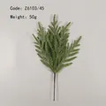 Rama de pino artificial realista con agujas verdes para decoración de Navidad 50g - Z6103/45