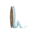 Light blue love is eternal gold stamped ribbon for luxury floral gift packaging - 1cm*33 Yards / Light Blue Gold Stamped