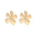Auffällige goldene Blumenstecker mit zentralem weißem Kristall auf weißem Grund - Strass Blumenstil (3#花朵)