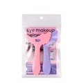 Silicone eyeliner stencil tool multi-functional makeup helper pink and purple set for eyes. - Pink & Purple Set