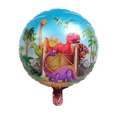18 inch round Jurassic dinosaur foil balloon for birthday party decorations - 18 Inch New Dinosaur / 45*53cm