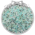 2.5mm glass seed beads in light green, turquoise, and white for DIY jewelry making - Green Series Mixed (10g/Pack Approx 700pcs)