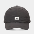Quick-dry baseball cap in charcoal grey with OYX mountain logo and adjustable visor - Adjustable / Gray