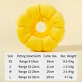 Tabella taglie collare morbido girasole per gatti con intervallo di regolazione - XS / Girasole Giallo