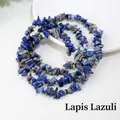 Deep blue irregular Lapis Lazuli stone beads for DIY jewelry making and craft - Lapis Lazuli (Circumference Approx. 80cm)