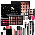 Set trucco completo con palette di ombretti, rossetto e correttore per principianti - BOX04A