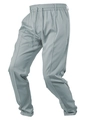 Pantaloni casual da uomo grigi con elastico in vita e dettagli di cucitura - Blu Nebbia