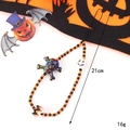 Dettaglio ciondolo per cellulare Halloween con perline a teschio e fantasma lungo 21 cm - Stile Teschio Pirata (K3834)