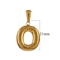 Gold O / 2pcs/pack