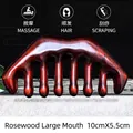 Professioneller Sandelholz-Massagekamm mit weiten Zähnen für die Kopfhautmassage - Big Mouth - Rosenholz-massagekamm