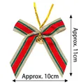 Style 4 11x10cm Red Green Gold Thread
