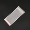 Clear OPP self-adhesive bags for jewelry packaging with hanging hole and red sealing strip - Clear Hole Bag 8*20CM (Approx. 100pcs)