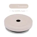 Cream brown lid for 830ml stainless steel bubble tea cup with straw hole and seal - Fits 830ML Cups / Milk Tea