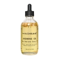 Jasmine flower oil 120ml in a clear bottle with dried petals for hair and body care - Jasmine Oil