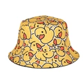 Fashionable bucket hat with all-over yellow duck pattern for outdoor sun protection - M (55-58cm) / 1# All-over Yellow Duck