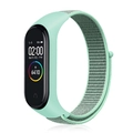 Λουράκι nylon loop σε πράσινο της μέντας με θήκη σιλικόνης για fitness tracker - Μπλε της Αβύσσου